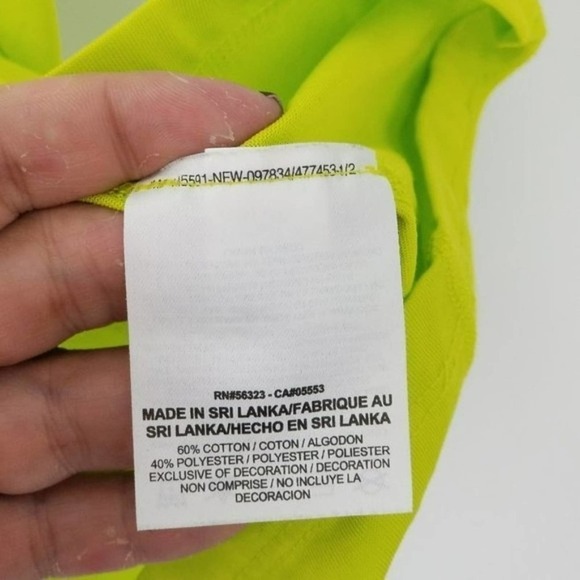 Nike Dri-Fit Athletic Scoop Neck Racerback Moisture Wicking Workout Tank Top - Picture 4 of 5